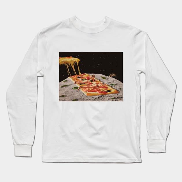 Sexy pizza Long Sleeve T-Shirt by Ali del sogno